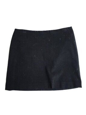 Express Stretch Black Knit Low Rise Mini Pencil Skirt Size 7/8